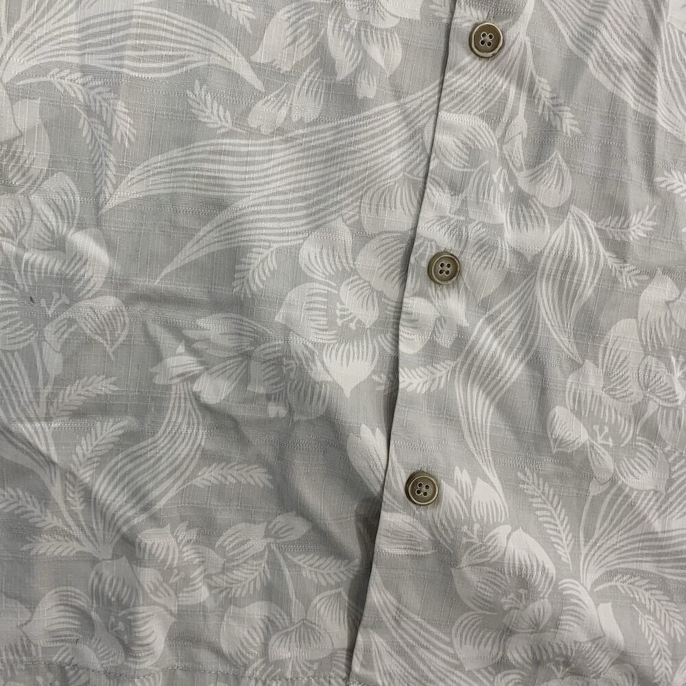 Tommy Bahama Silk Hawaiian Shirt Mens XL Floral Print Button Up Short Sleeve - Picture 4 of 7